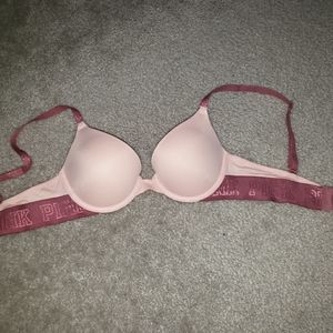 Pink wear everywhere push up bra